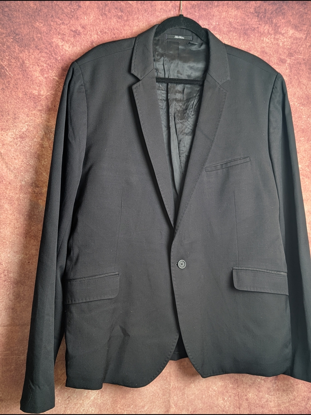 Ted Baker London Men's Black Blazer Size 7 46 3XL Tailored Sport Coat